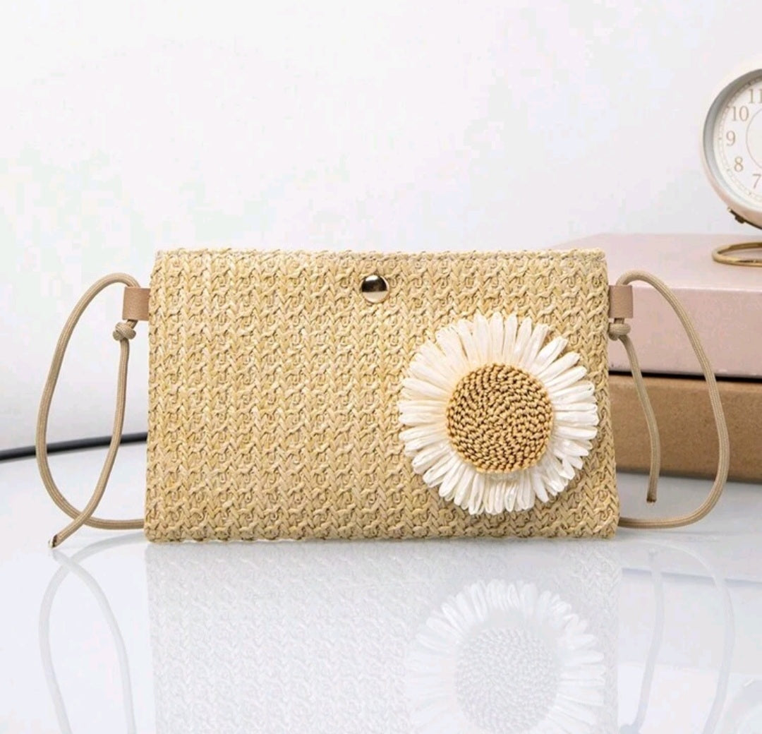 Fashionable Woven Phone Bag