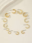 6 Pairs Style Stud Earrings