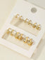 6 Pairs Style Stud Earrings